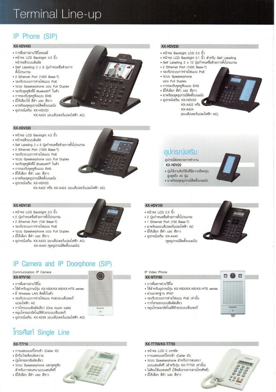 PANASONIC KX-HTS824