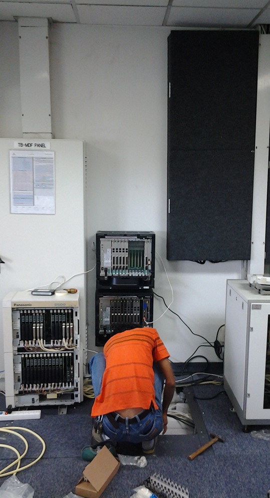 งานตัดถ่าย TDE600 แทน TD500 เพราะต้องการใช้เครื่องไอพี